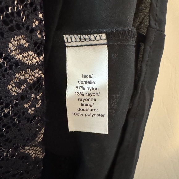 Maurices Midnight Black Lace Top - Picture 4 of 5